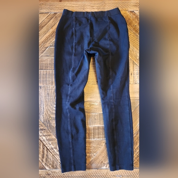 J. Crew Gigi Pant with Side-zip Closure in Ponte Black Size 6 - Picture 6 of 9